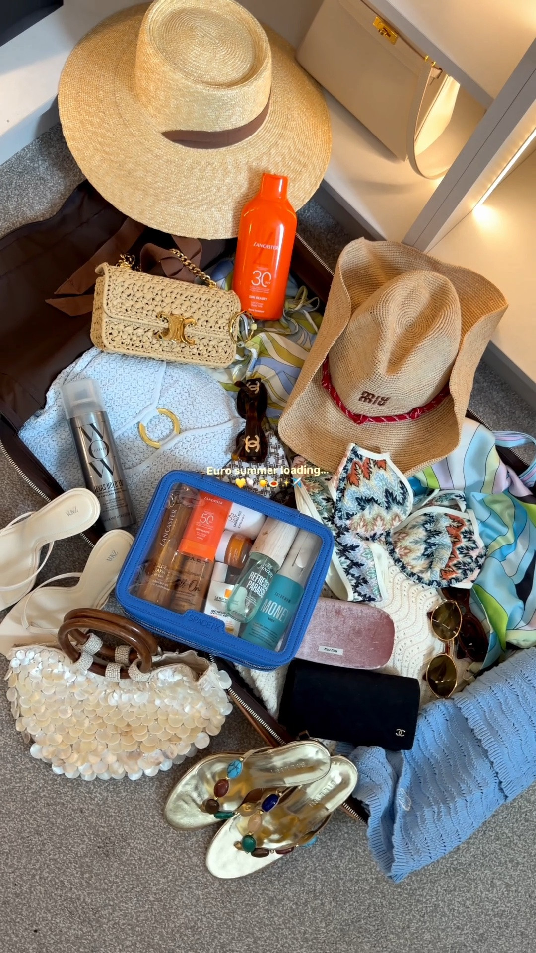 What I’m packing for my trip ✈️🩵✨🍒

#LTKsummer
