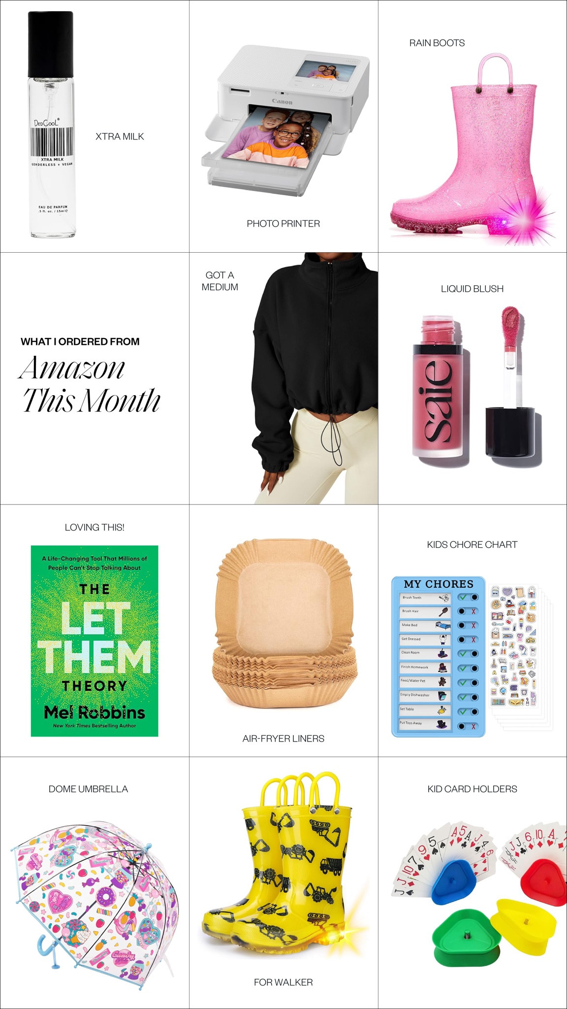 What I ordered from Amazon this month

#LTKFamily #LTKFindsUnder50 #LTKFindsUnder100