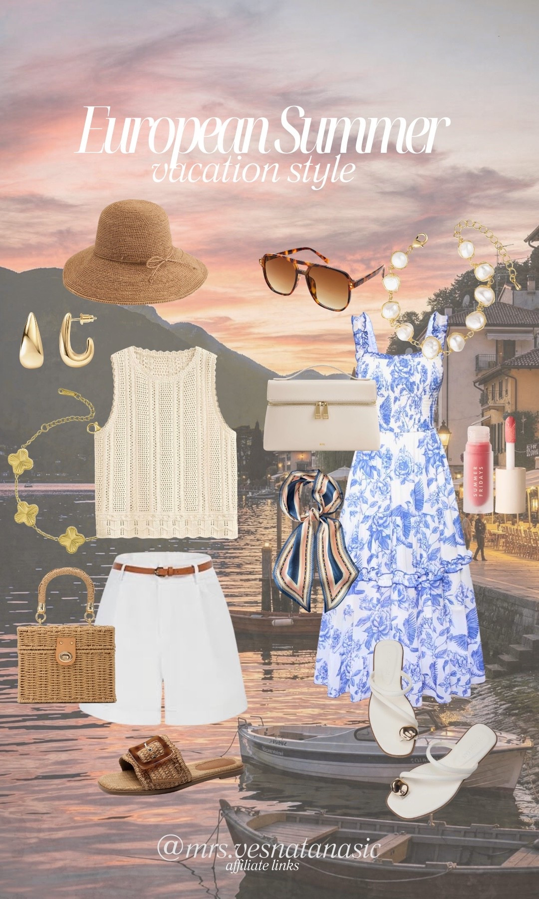 European summer outfit inspiration ✨

Light, breezy pieces, woven textures, and simple accessories are my favorite combination for warm-weather travel. Think linen, soft knits, straw bags, and neutral sandals that can be styled with everything from dresses to casual daytime looks. Linking the pieces to recreate this effortless vacation style.

#LTKTravel #LTKootd #LTKSeasonal