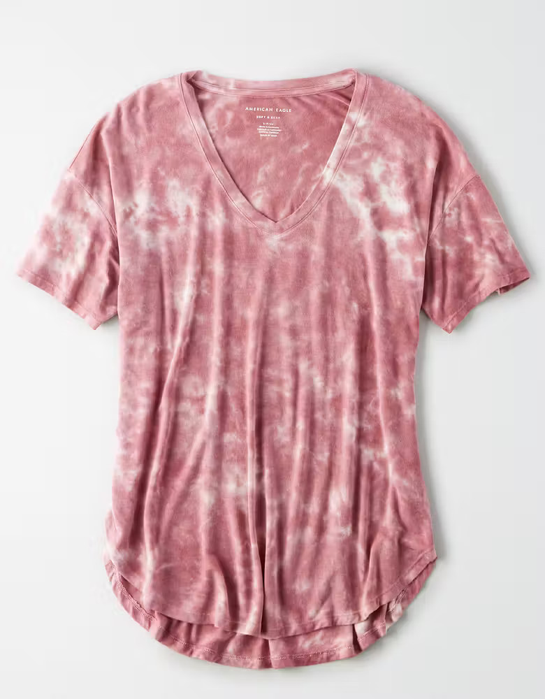 AE Soft & Sexy V-Neck T-Shirt | American Eagle Outfitters (US & CA)