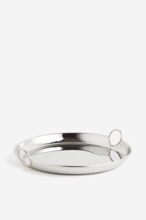 Metal Tray - Silver-colored - Home All | H&M US | H&M (US + CA)
