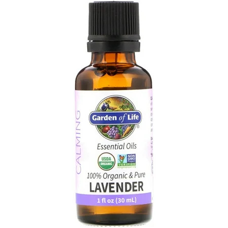 Garden of Life 100 Organic Pure Essential Oils Calming Lavender 1 fl oz 30 ml | Walmart (US)