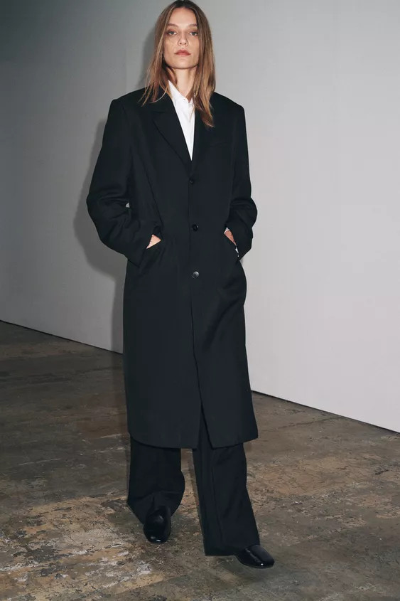 OVERSIZED TAILORED COAT ZW COLLECTION | Zara US