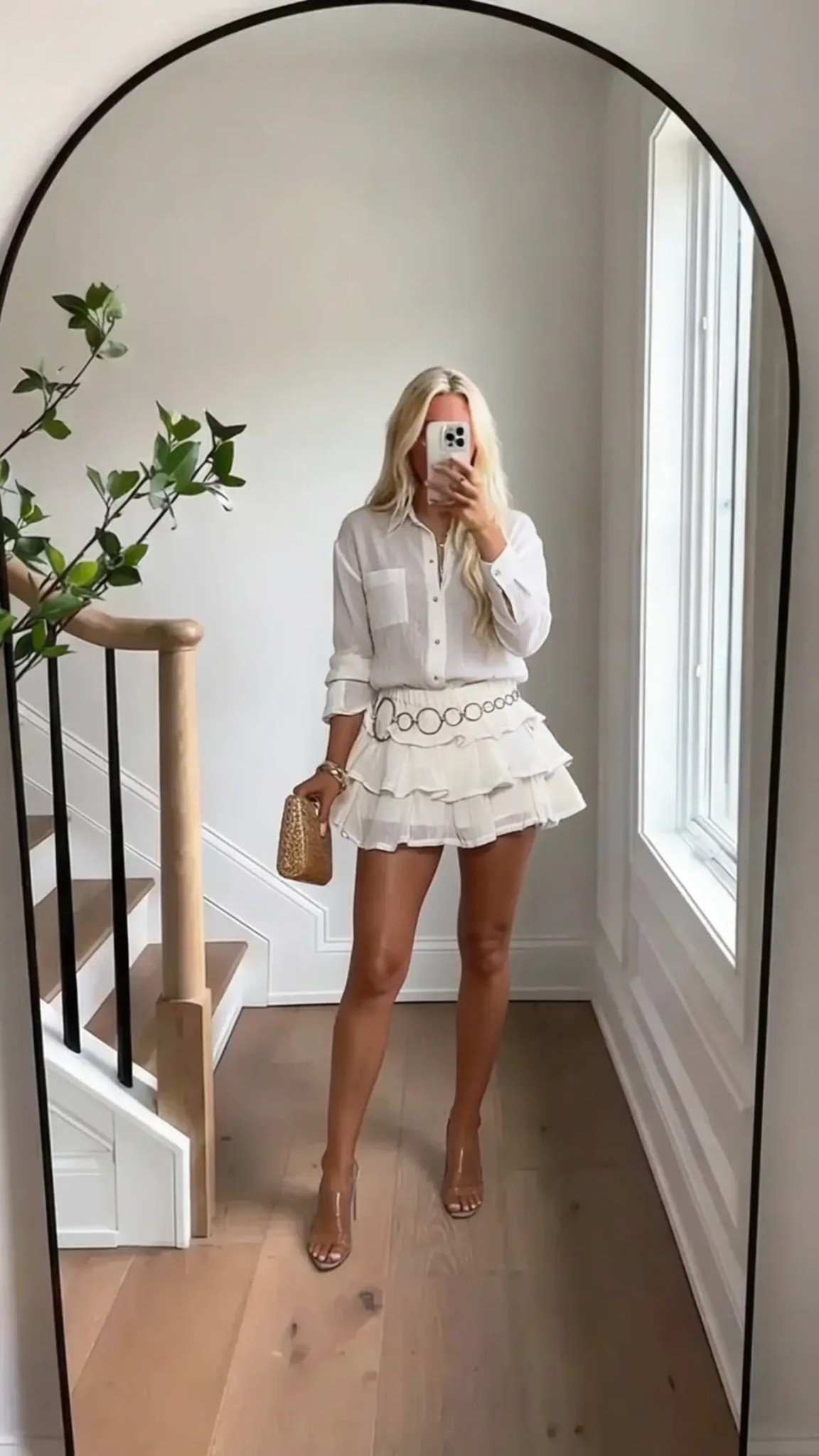 white-blouse-outfit / ruffle-mini-skirt / feminine-chic / soft-luxury-aesthetic / summer-style / beach-club-vibes / resort-ready / effortless-glam / neutral-monochrome / romantic-style / elevated-basics / lightweight-layers / european-summer-look / polished-casual / modern-feminine / chic-vacation-style / flirty-silhouette / timeless-white-outfit / classy-day-look / stylish-minimal / luxury-inspired / elegant-resortwear / feminine-energy / sophisticated-casual / instagram-fashion / pinterest-aesthetic / sunshine-style / stylish-summer / vacation-outfit / trendyheidi-style

Hashtags

#SummerStyle
#WhiteOutfit
#ResortWear
#EuropeanSummer
#FeminineStyle
#VacationOutfit
#EffortlessChic
#SoftLuxury
#NeutralAesthetic
#ChicSummerStyle
#PinterestFashion
#StyleInspoDaily
#ElegantOutfit
#FashionAesthetic
#LuxuryInspired
#ModernFeminine
#BeachClubStyle
#OutfitInspiration
#ClassyStyle
#TrendyHeidi

If you’d like, I can also give

#LTKSpringSale #LTKFestival #LTKdayinmylife