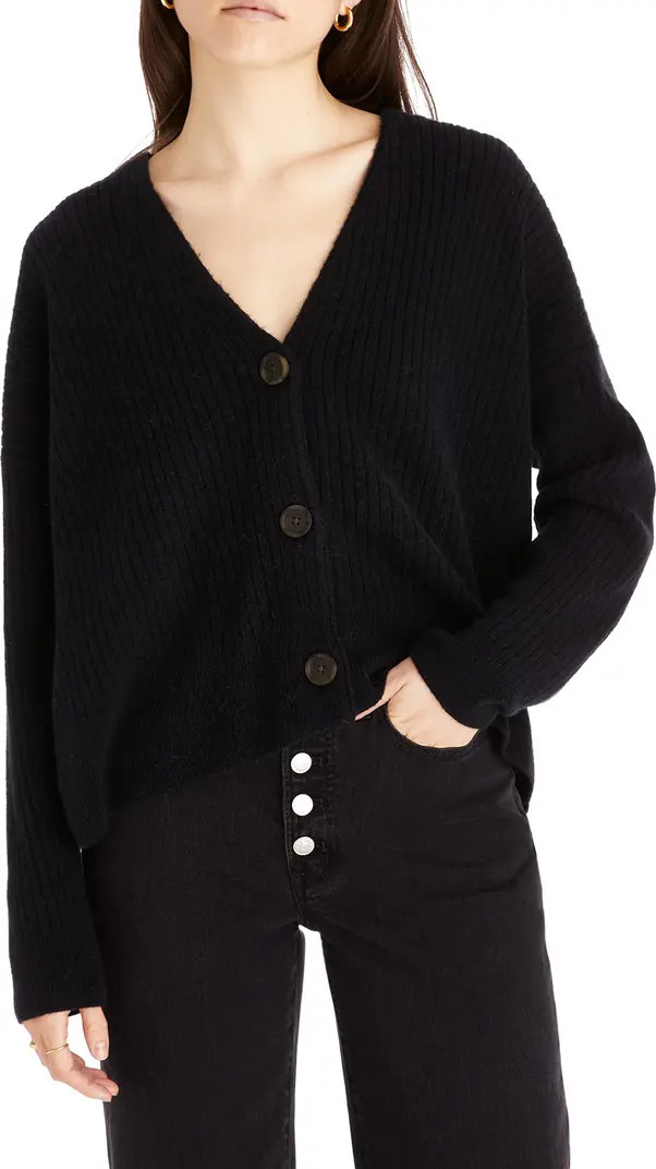 Cameron Ribbed Crop Cardigan | Nordstrom