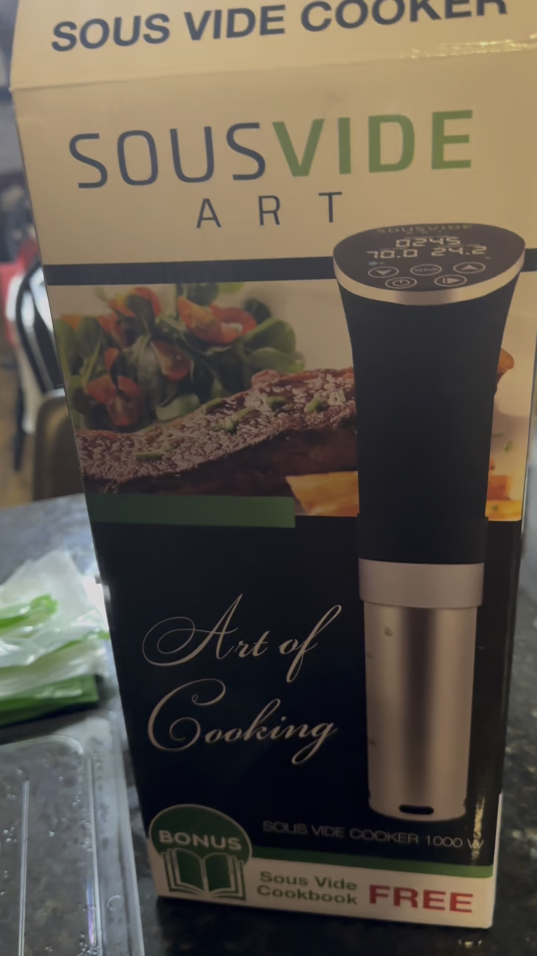 My husband is a great cook and is enjoying our Sousvide. This makes cooking meat almost impossible to overcook. 

Drop the meat on a skillet or or grill for a “chargrilled” feel if you. 

Easy to use and carefree  

#LTKHome #LTKGiftGuide