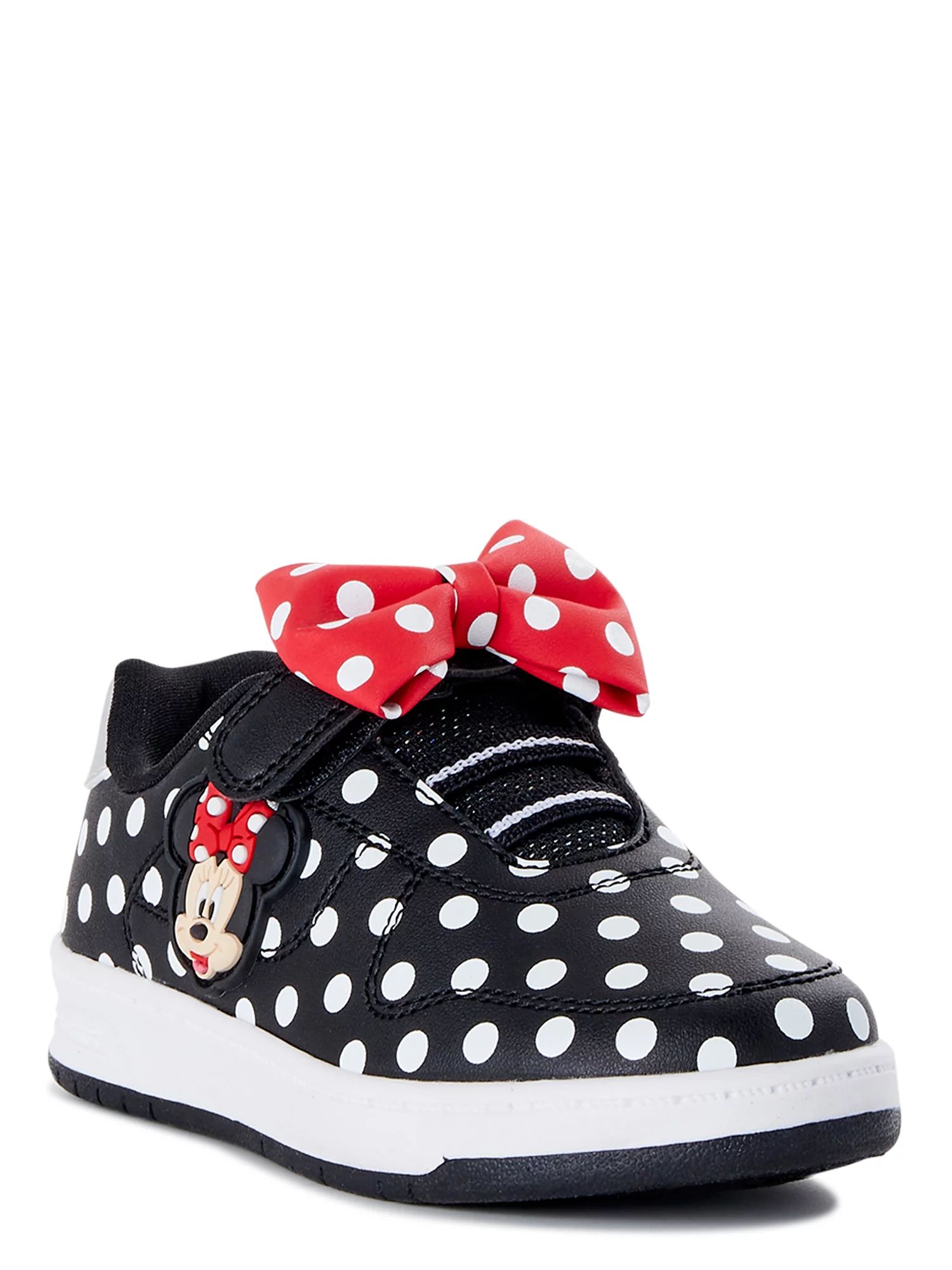 Minnie Mouse Toddler Girls Court Sneakers, Sizes 7-12 - Walmart.com | Walmart (US)