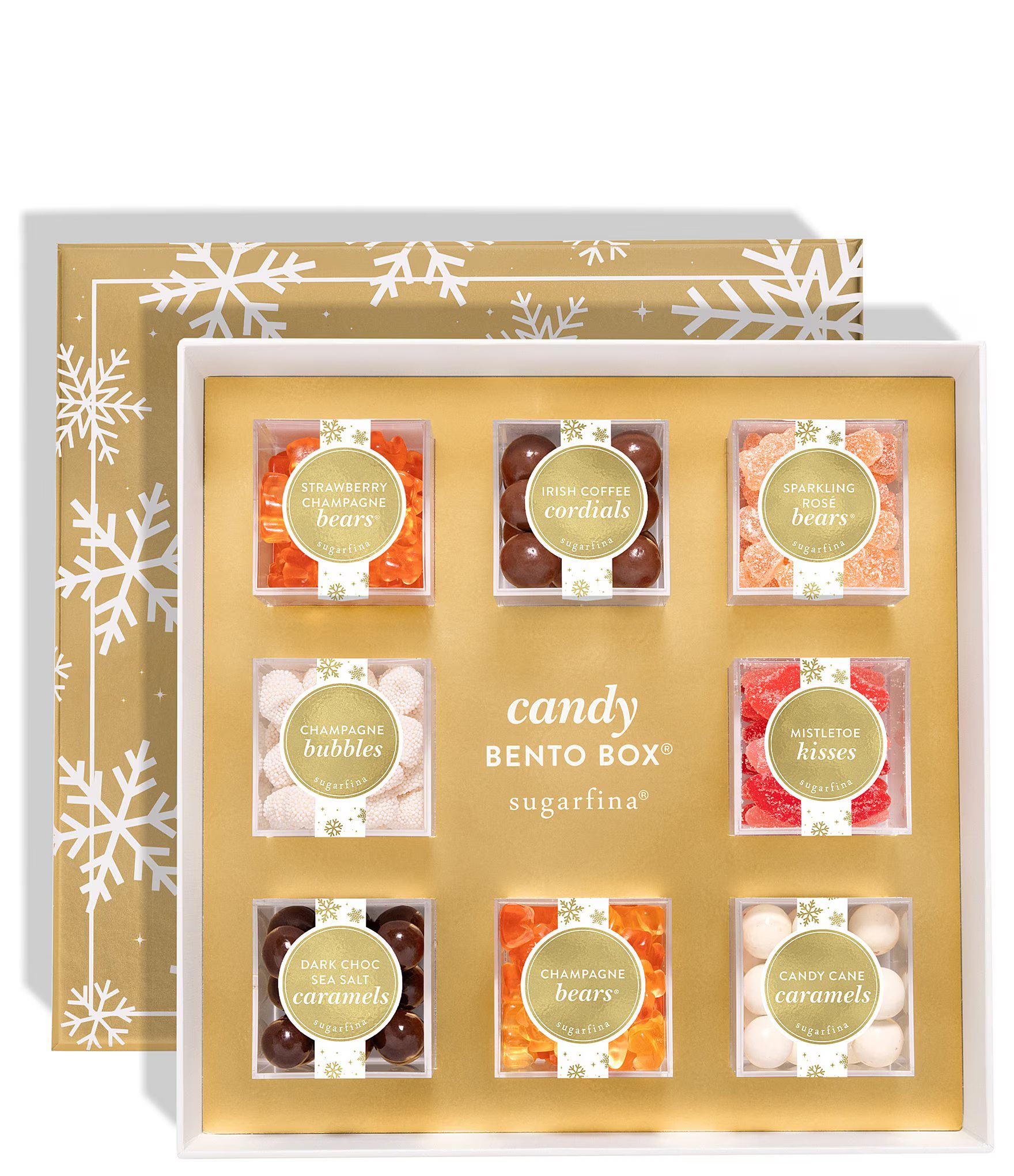 2023 Happy Holidays 8-Piece Candy Bento Box | Dillard's