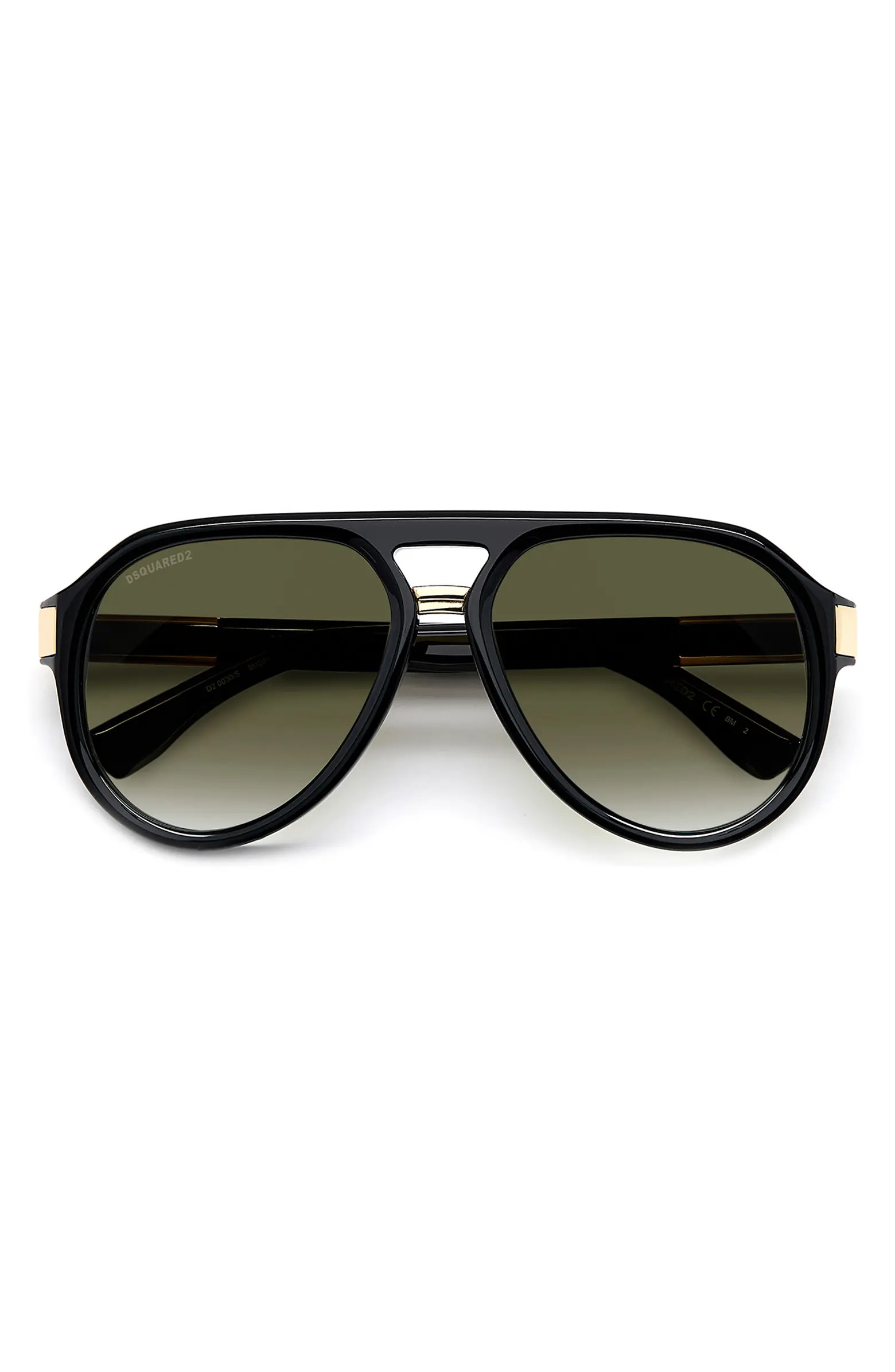 57mm Aviator Sunglasses | Nordstrom