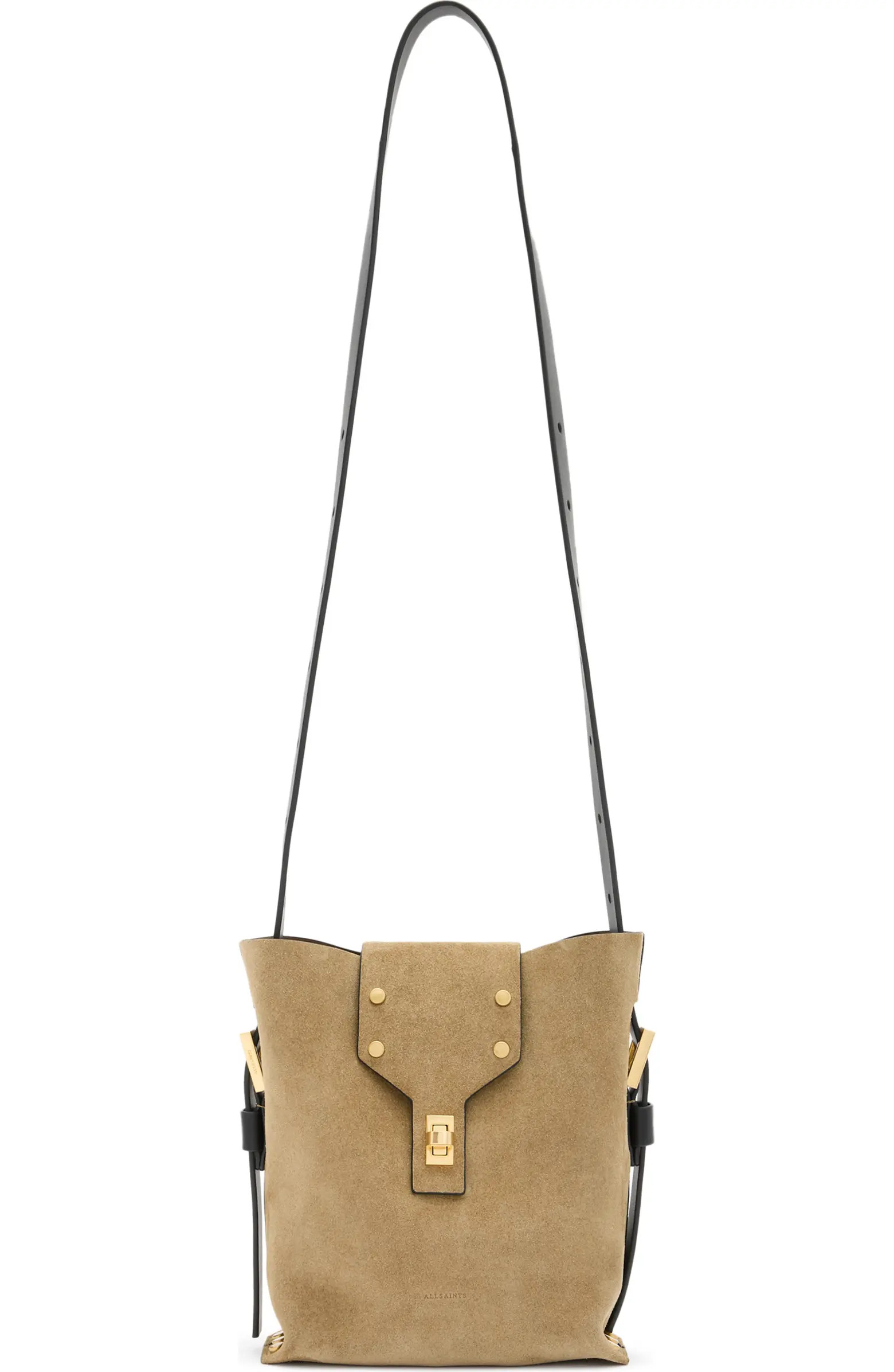 AllSaints Miro Crossbody Bucket Bag | Nordstrom | Nordstrom