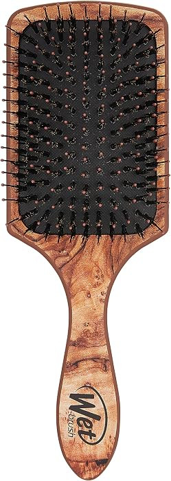 Wet Brush Paddle Hair Brush,Traditional Wood-Ultra-Soft IntelliFlexDetangling Bristles with AquaV... | Amazon (US)