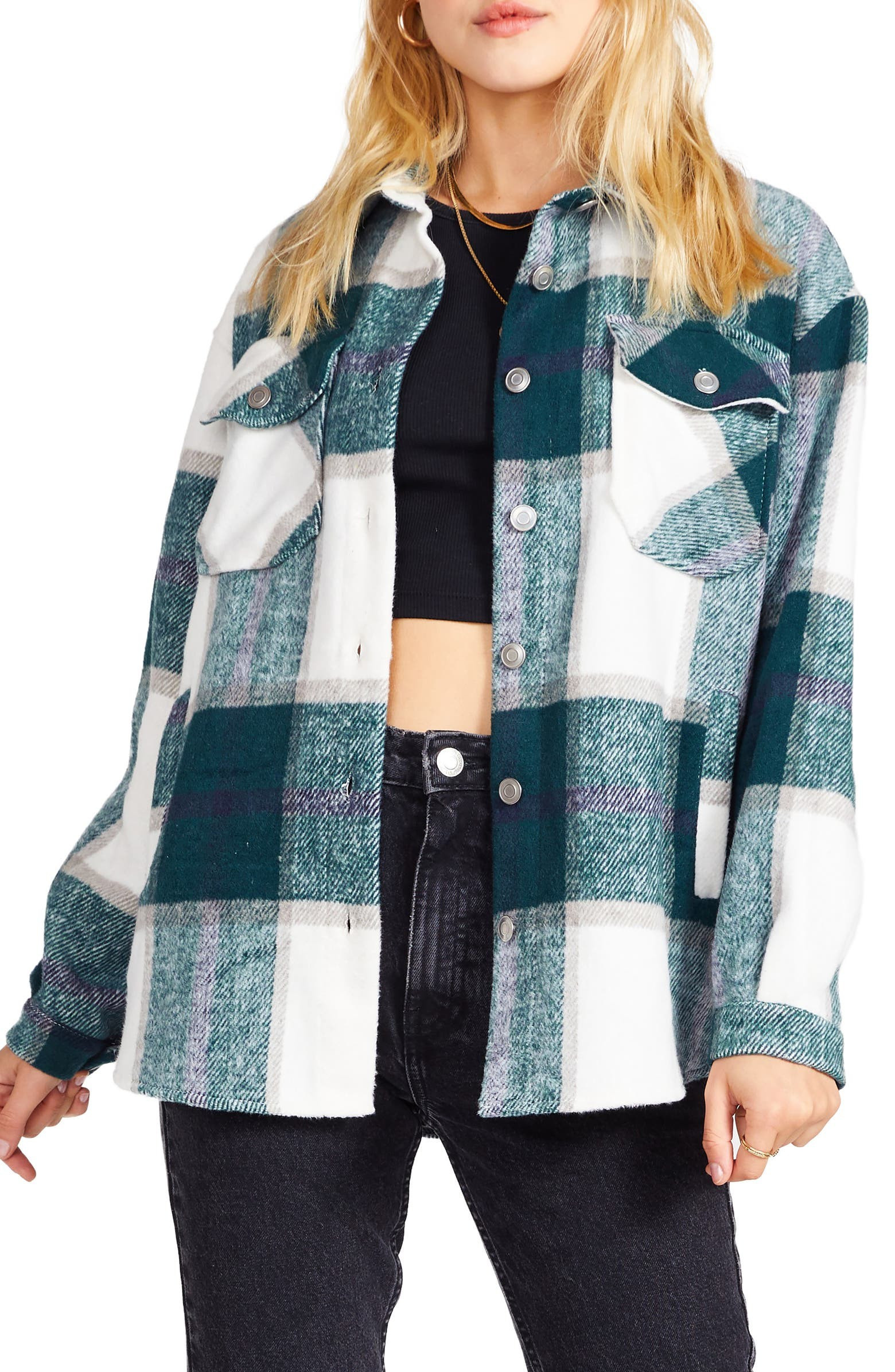 Plaid Shirt Jacket | Nordstrom