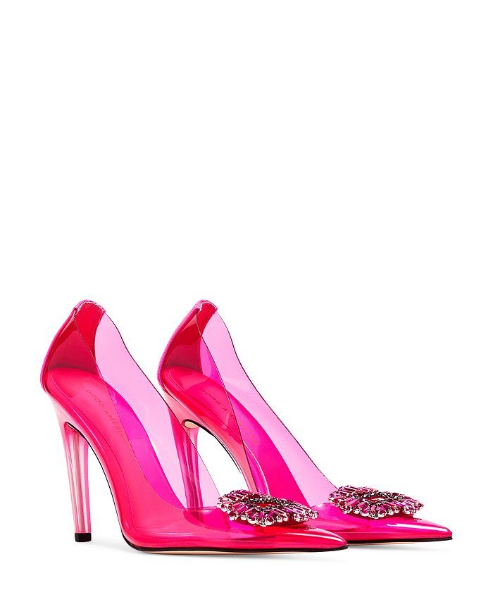 Women's Cindy Jeweled Pointed Toe Pumps | Bloomingdale's (US)