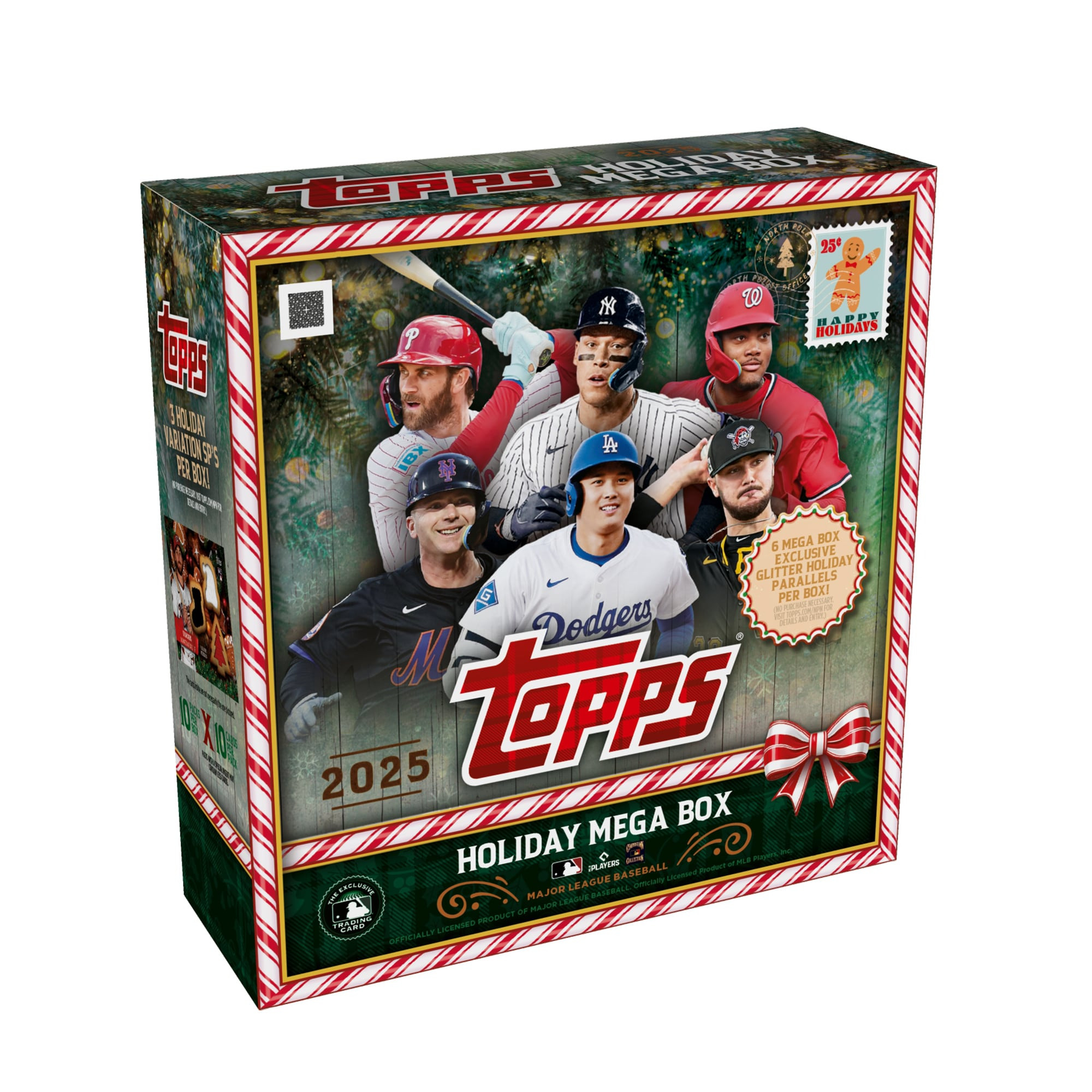2025 Topps Holiday Baseball Factory Sealed Mega Box | Fanatics