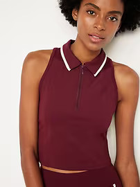 PowerSoft Crop Polo | Old Navy (US)