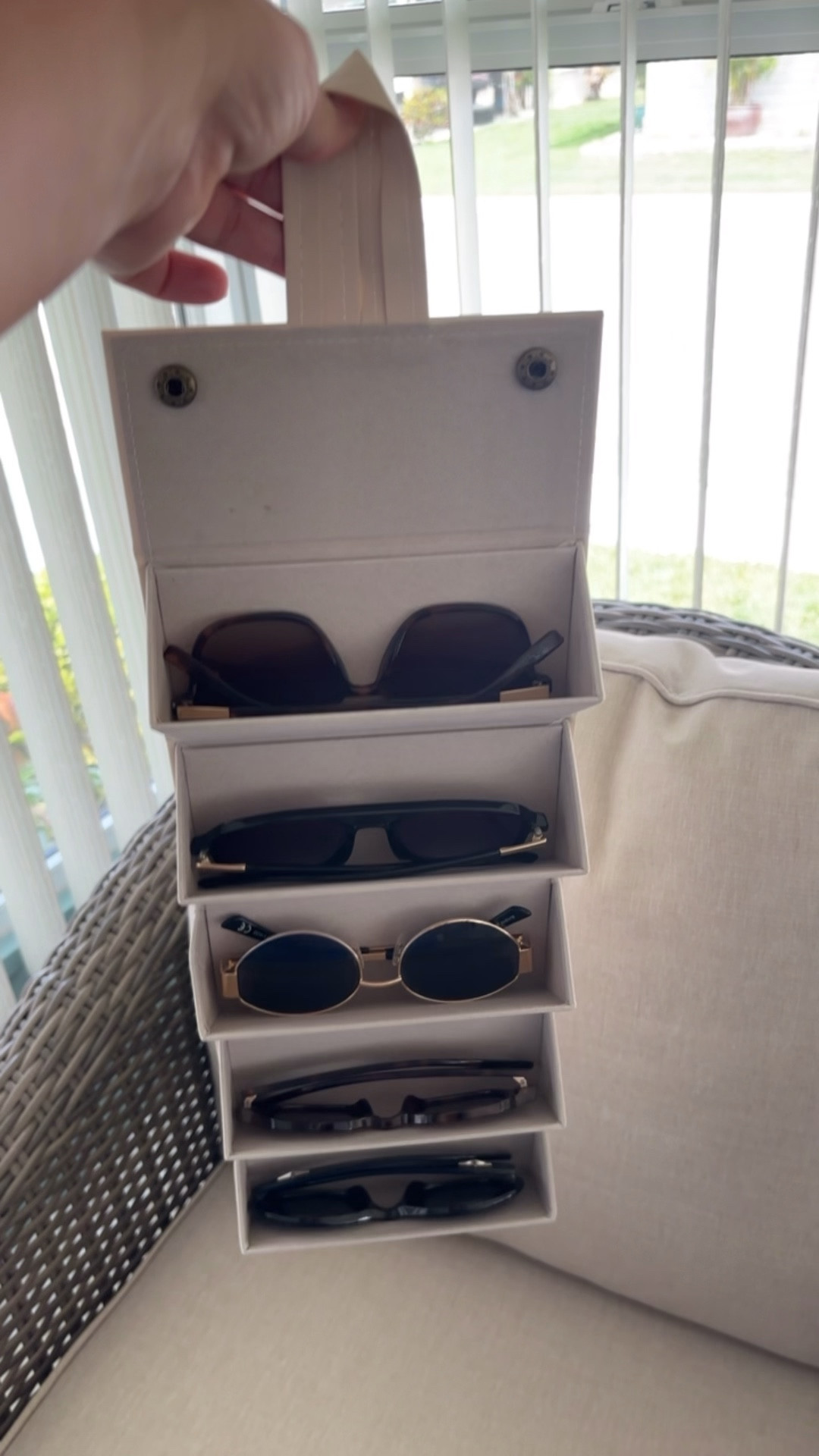 Travel sunglasses holder. Sunglasses case. Vacation. Home storage. Organization. Amazon under $15. Sunnies. Beach vacay 

#LTKTravel #LTKBeauty #LTKootd