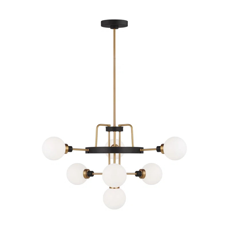 Andrea 7 - Light Sputnik Modern Linear Chandelier | Wayfair North America