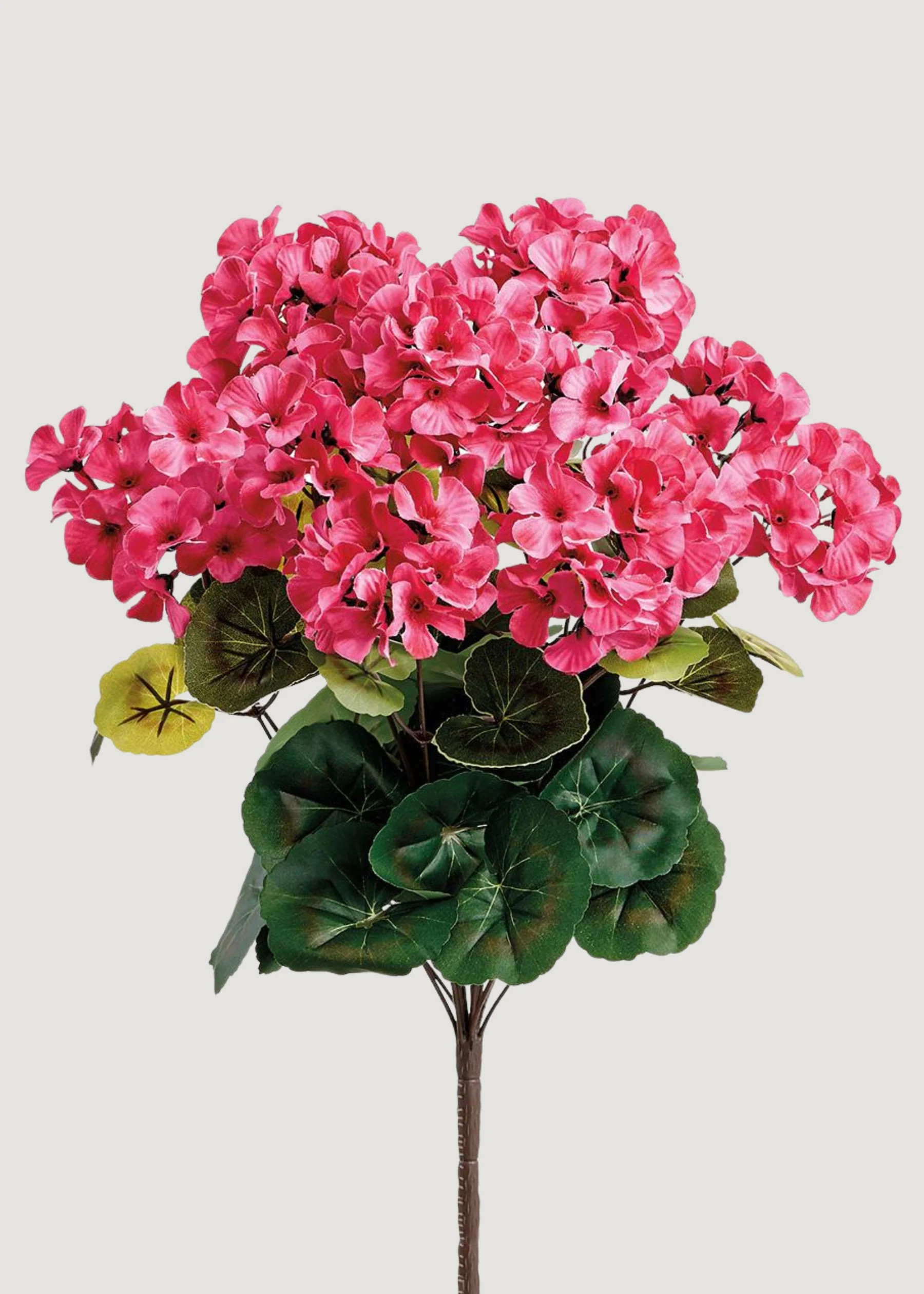 Pink Fuchsia Geranium Bush | Artificial Outdoor Flowers | Afloral | Afloral