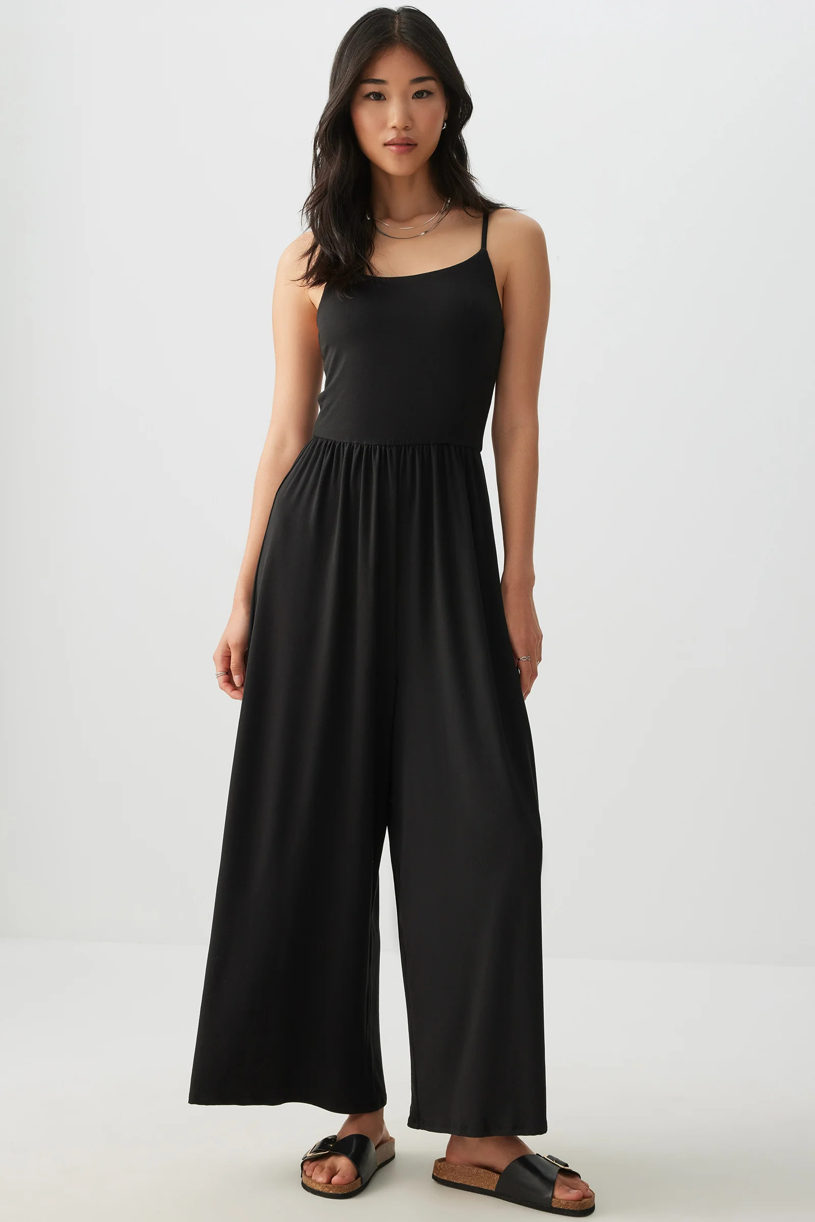 Super Soft Wide Leg Jumpsuit | Ardene