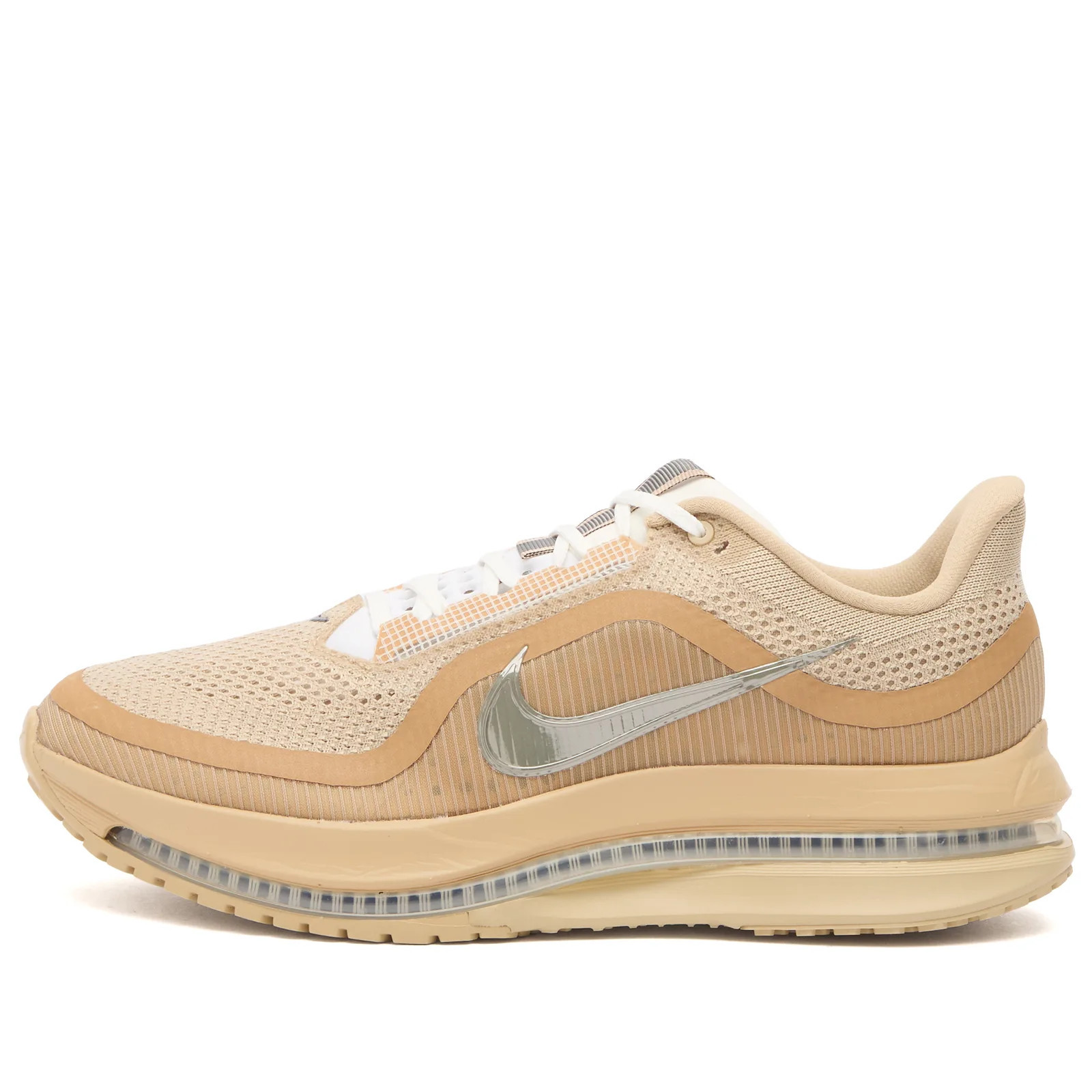 Nike Pegasus Premium Sp Sneaker in Mushroom/Mtlc Silver/White, Size UK 6 | END. Clothing
