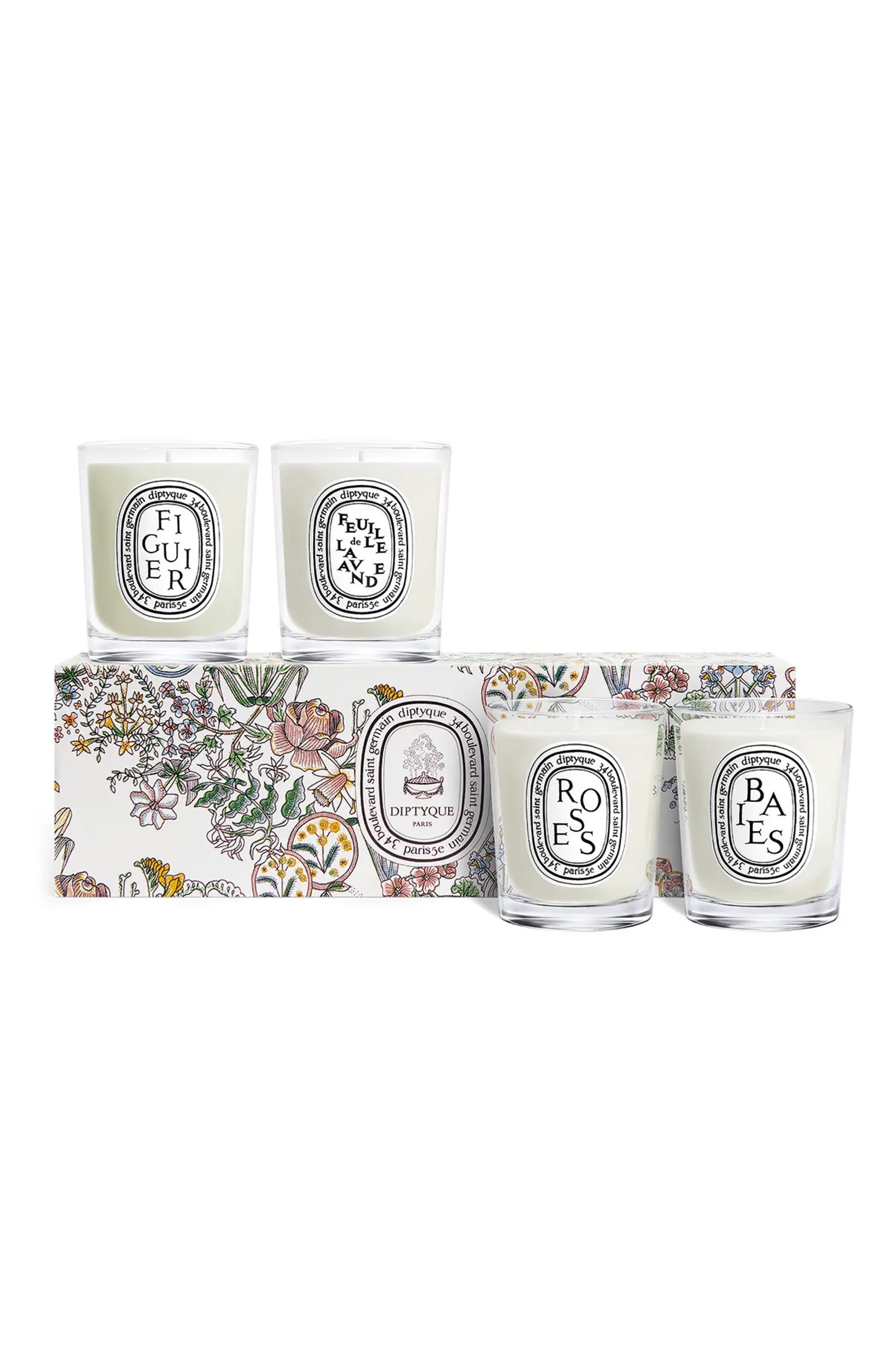 Diptyque 4-Piece Candle Gift Set $180 Value | Nordstrom | Nordstrom