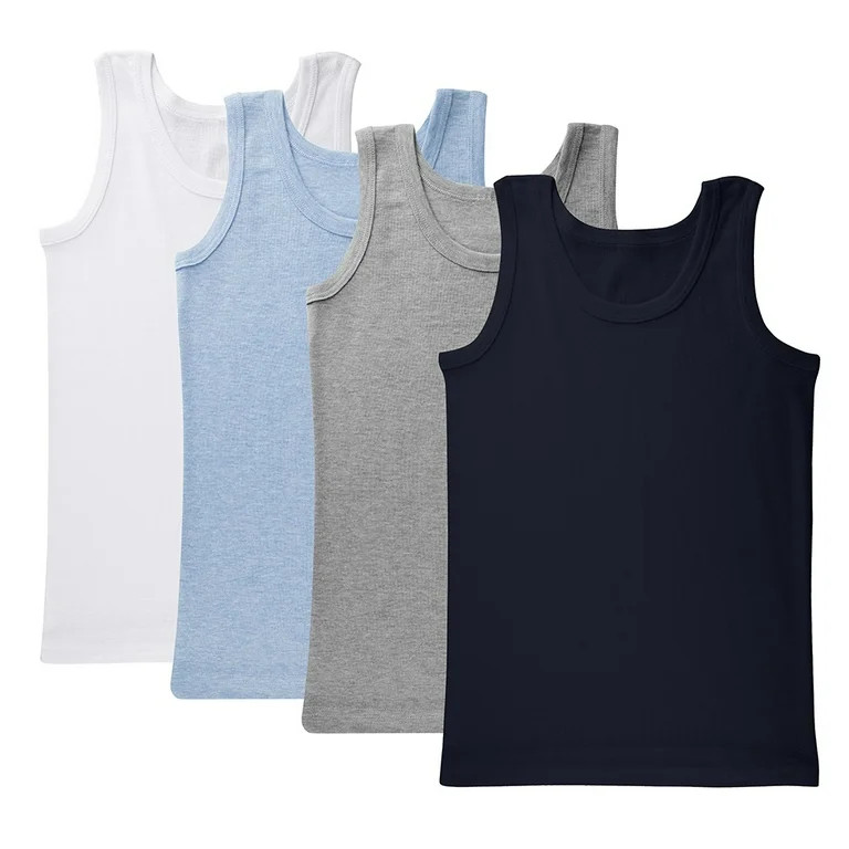 Brix Boys Tank Tops Value Pack Undershirts Comfort Super Soft Cotton. MULTIPACK - VALUE PACK - Wa... | Walmart (US)