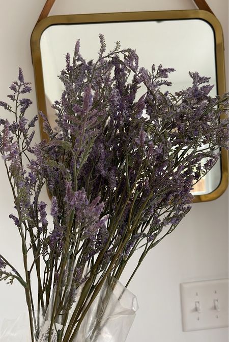 $5 faux lavender stems 💜 spring florals, spring decor, spring home, target home

#LTKhome #LTKstyletip #LTKSeasonal