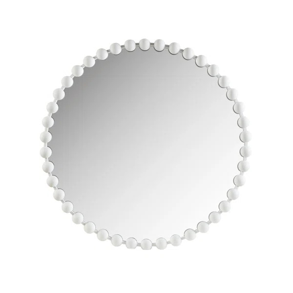 Marlowe Metal Round Wall Mirror | Wayfair North America