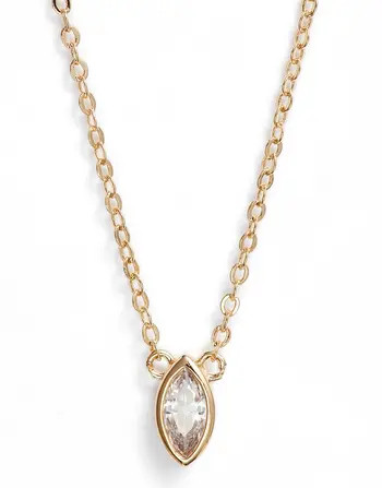 Marquise Pendant Necklace | Nordstrom
