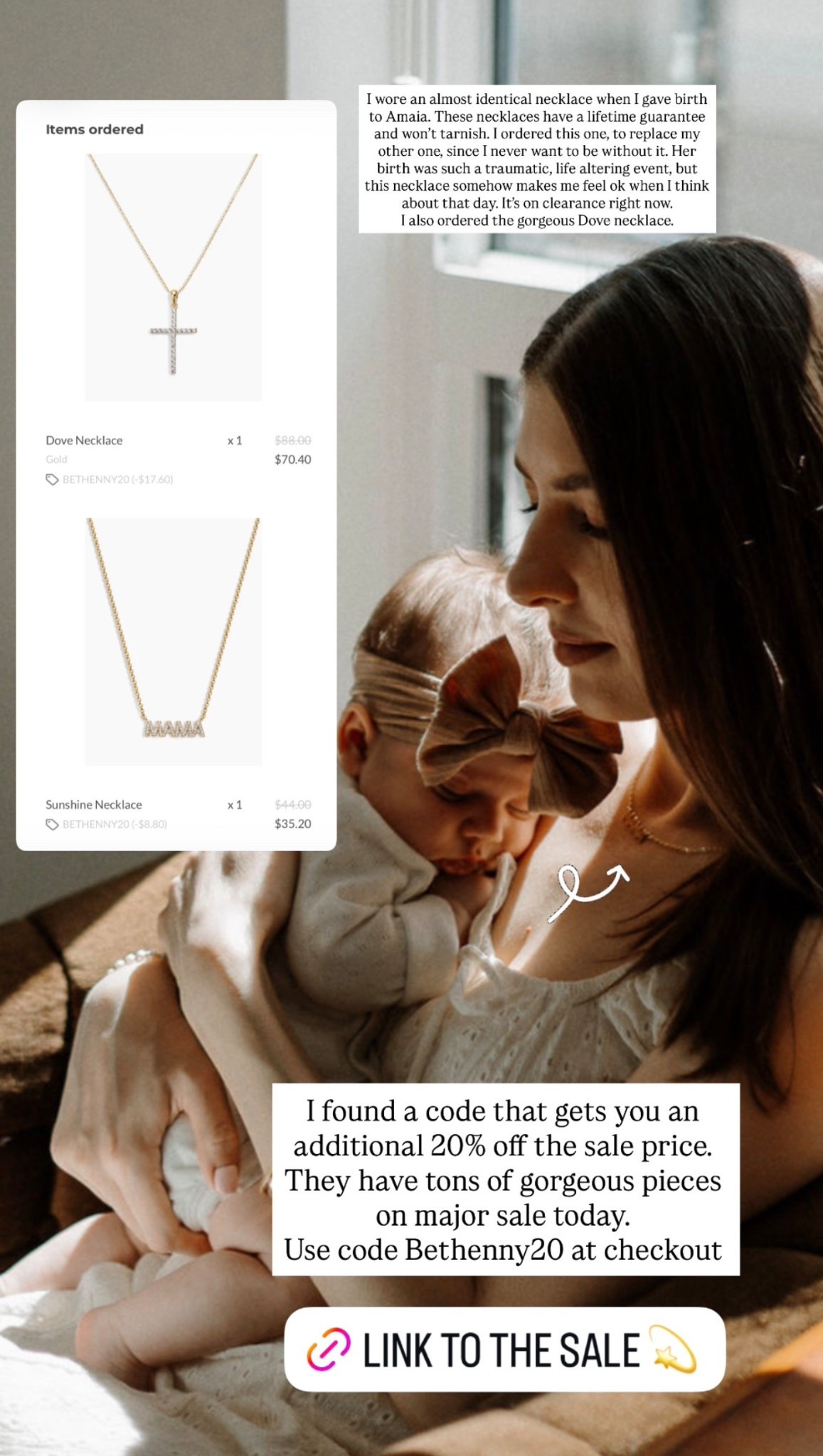 Electric Picks is having a huge sale! Their jewelry is tarnish free and lifetime guaranteed! I ordered the Sunshine necklace that says “Mama” on it and the Dove necklace! 

Mother’s Day, Easter, gifts for her, gift for the new mom, women’s jewelry, women’s necklace, gold jewelry, gifts for mom





#LTKmomlife #LTKBump #LTKSaleAlert