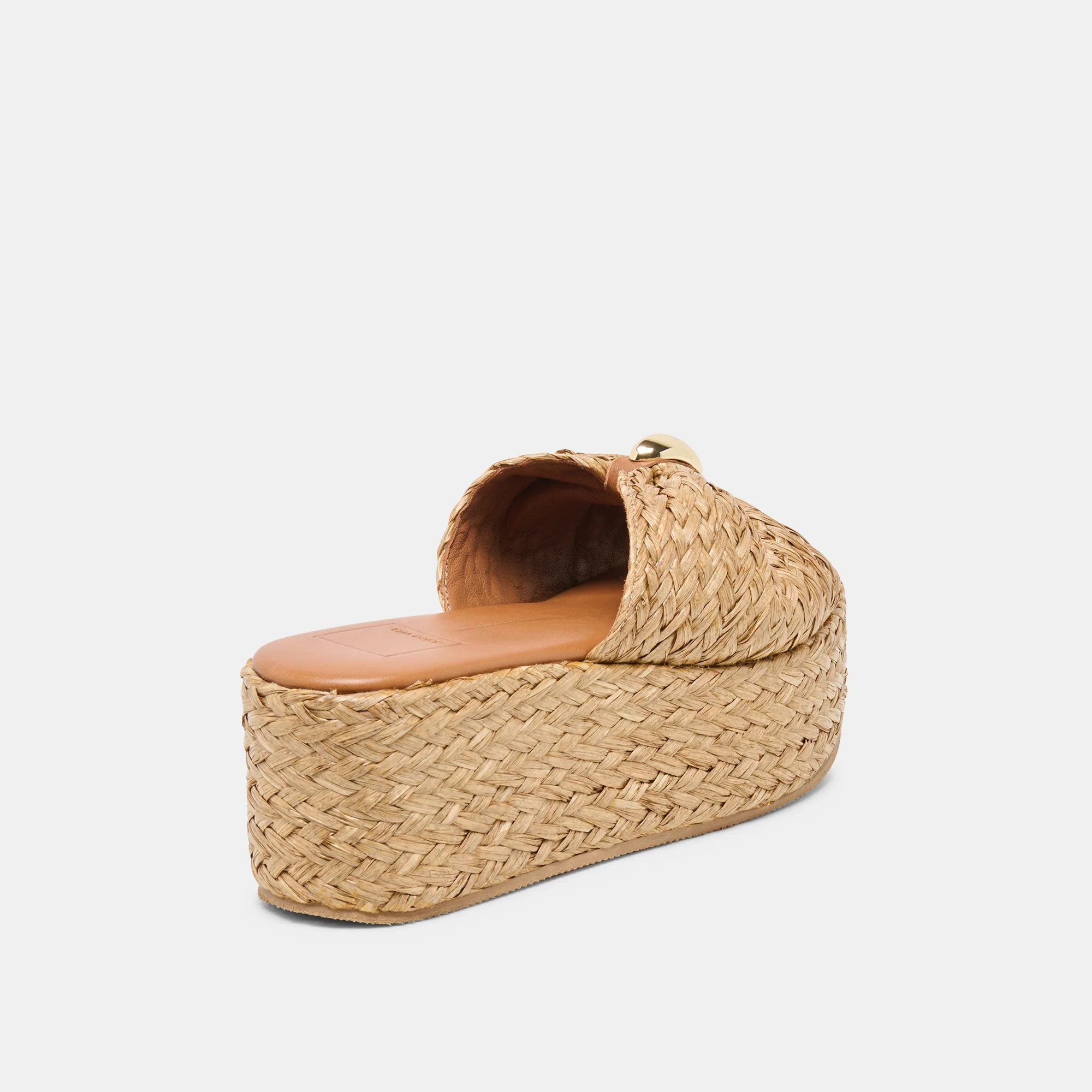 BARRIO Natural Raffia Platform Wedges | Dolce Vita | DolceVita.com
