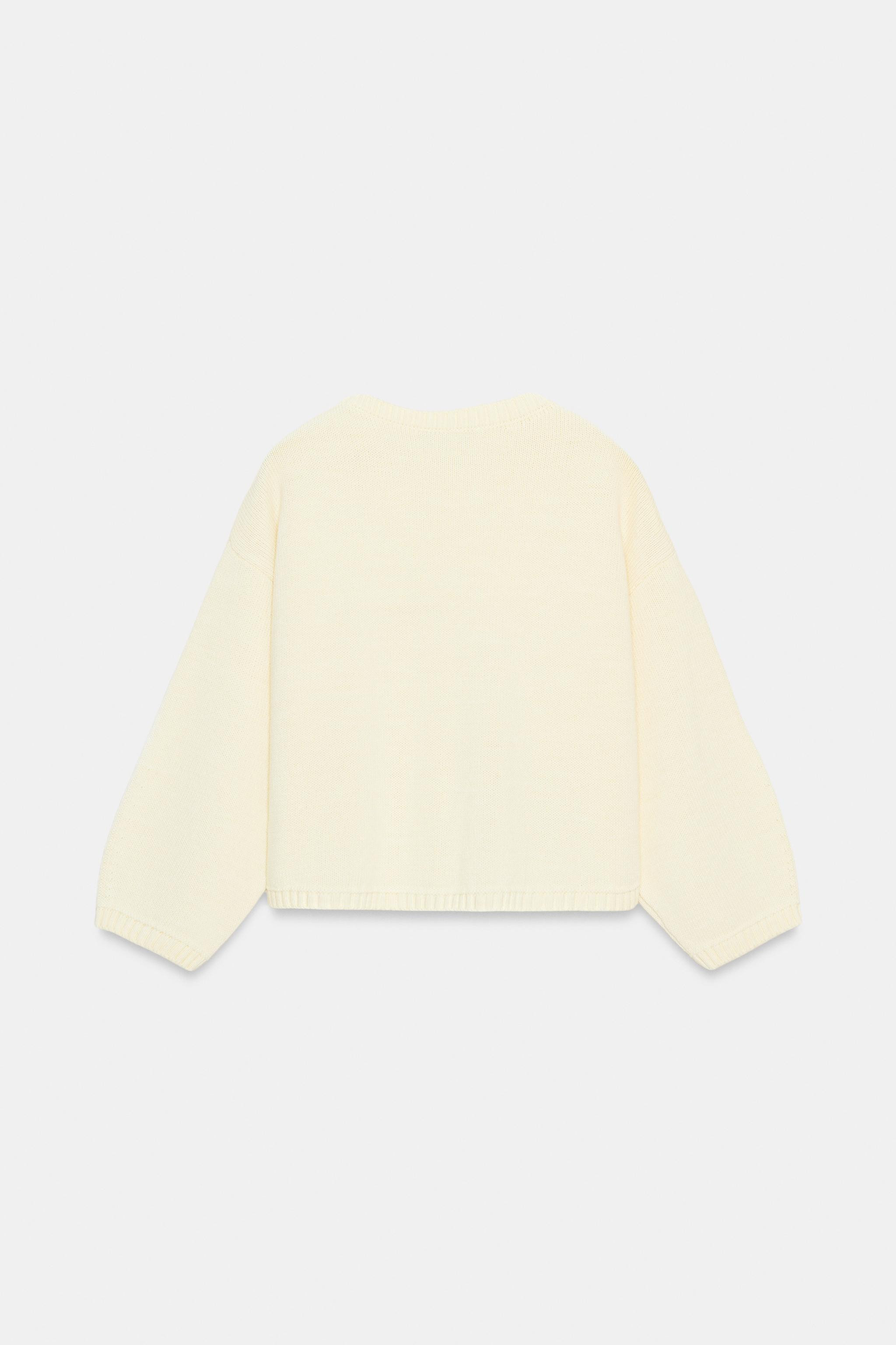 SHORT KNIT JUMPER | Zara US