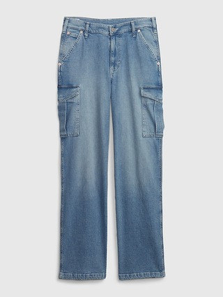Organic Cotton '90s Loose Cargo Jeans | Gap (US)