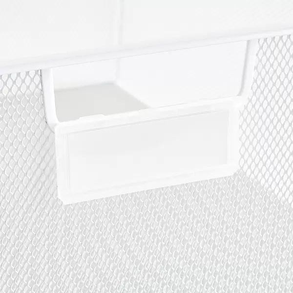Elfa Classic Drawer Label Holders Translucent Pkg/4 | The Container Store