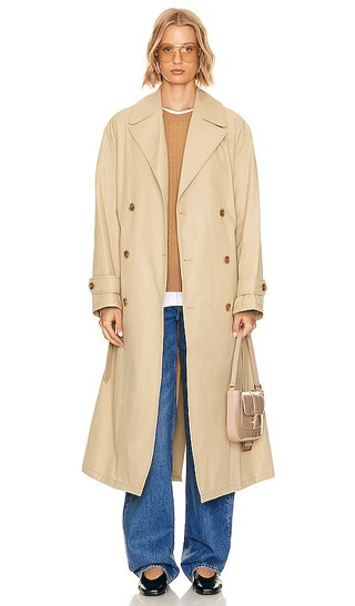 Louis Trench in Khaki | Revolve Clothing (Global)