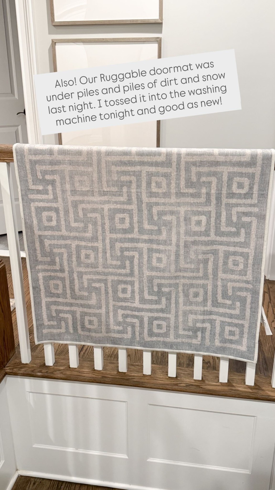I love using smaller Ruggable rugs for our front porch, by the back door or in our entryway! They wash like magic and the smaller size makes the. So easy to actually clean (and change up!) Linking a few favorite designs 🙌🏻

#LTKSaleAlert #LTKHome #LTKSeasonal