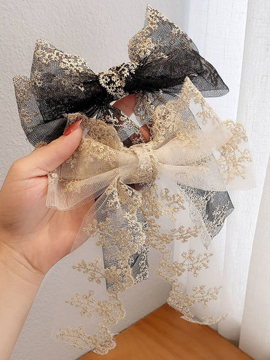 2pcs Toddler Girls Bow Knot Hair Clip
   
      SKU: skhairac18210514589
          (1000+ Reviews... | SHEIN