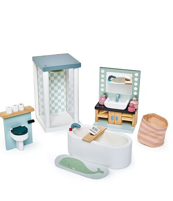 Tender Leaf Toys Bathroom Furniture Set | Dillard's | Dillard's