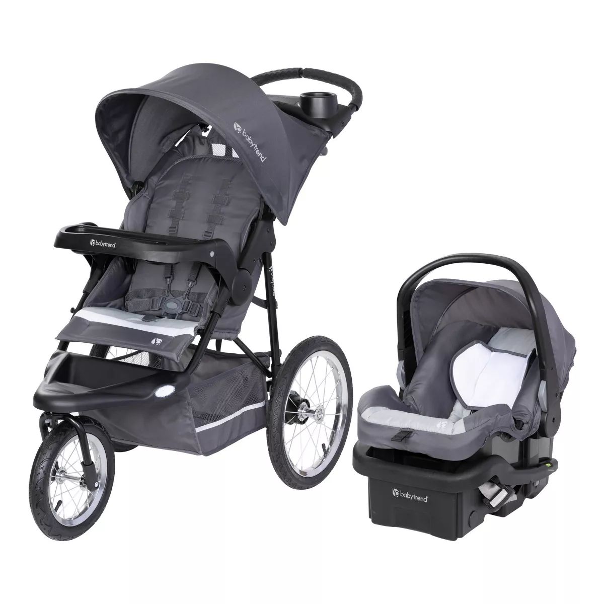 Baby Trend Expedition Jogger Travel System with EZ-Lift Infant Car Seat - Gray | Target
