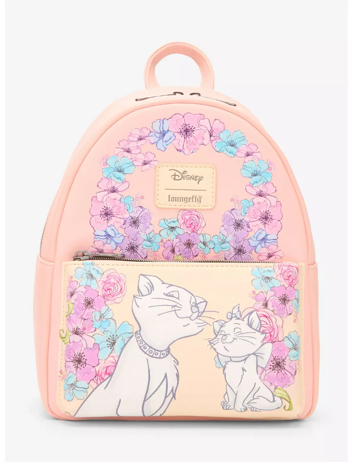Loungefly Disney The Aristocats Duchess & Marie Floral Mini Backpack | Hot Topic
