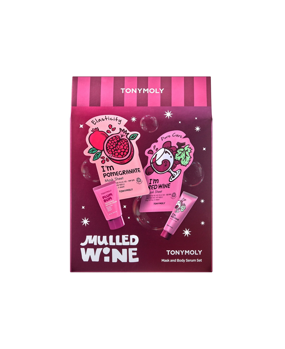 Tonymoly Mulled Wine 4-Pc. Hand and Mask Set | Macy's