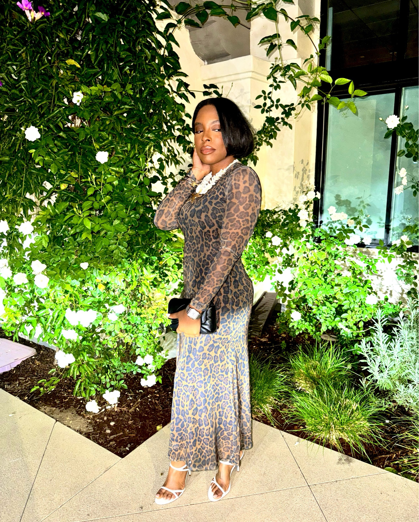 Accessories always turns the outfit up a notch. 
Leopard Print Dress
White Heeled Sandals

#LTKVideo #LTKStyleTip #LTKShoeCrush