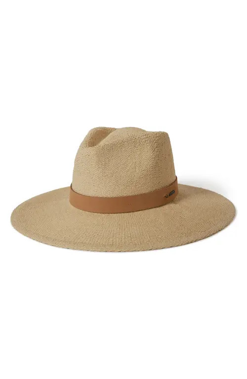 Brixton Eleanor Straw Hat in Natural at Nordstrom, Size X-Small | Nordstrom