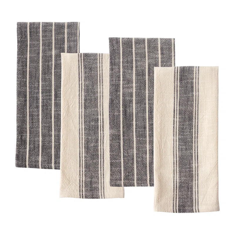 Stripe Tea Towel Kitchen Towel | Birch Lane