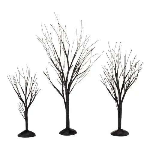 dept56 black bare branch trees, set of 3 | Walmart (US)