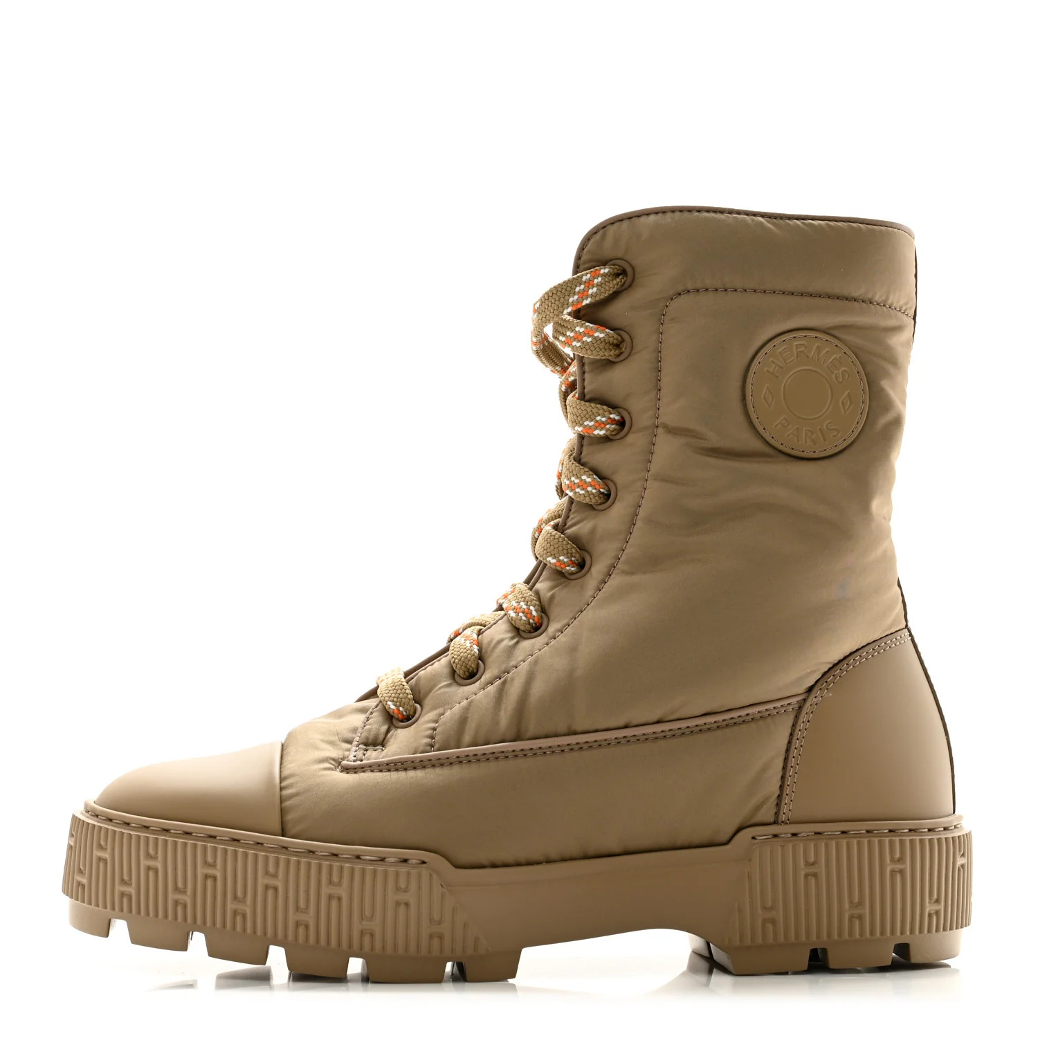 Calfskin Parachute Fresh Ankle Boots 38 Beige Sable | FASHIONPHILE (US)