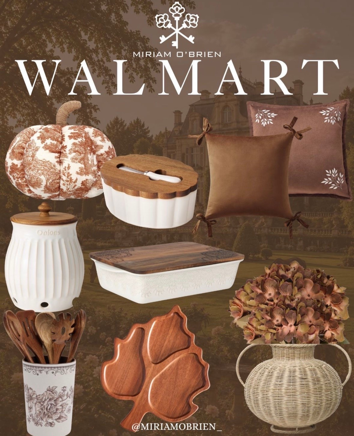 Walmart fall finds are looking GOOD! 🍂🤎 These are the kinds of pieces that instantly make a kitchen feel warmer and more inviting for the season.

From the pumpkin-shaped pieces and wooden serving boards to the pretty pillows and florals, there are so many easy ways to bring fall into your home without completely redecorating.

Which one is your favorite? 👇

Follow @MiriamObrien on Instagram and TikTok for more home finds & seasonal inspiration.

#WalmartFinds #WalmartHome #WalmartDecor #WalmartStyle #FallDecor #FallHomeDecor #FallFinds #PumpkinDecor #KitchenDecor #HomeDecor #HomeInspiration #CozyHome #FallHome #AutumnDecor #HostingIdeas #LTKHome #LTKFinds #LTKCreator #WalmartFinds

#LTKSeasonal #LTKOver40 #LTKHome