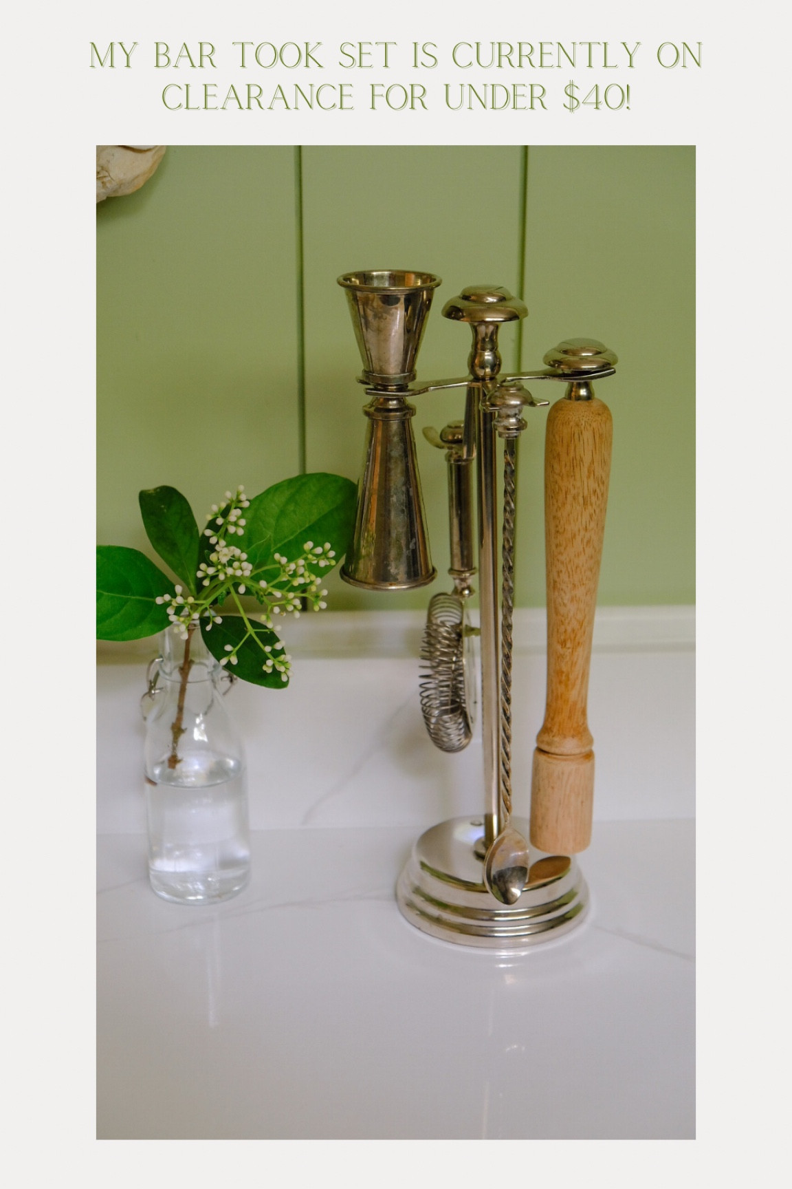 Currently on Clearance!!

My go to bar took set for my bar cart is currently under $40! Everything is such high quality and it’s all the essentials you need to make cocktails at home!

#LTKunder50 #LTKsalealert #LTKhome