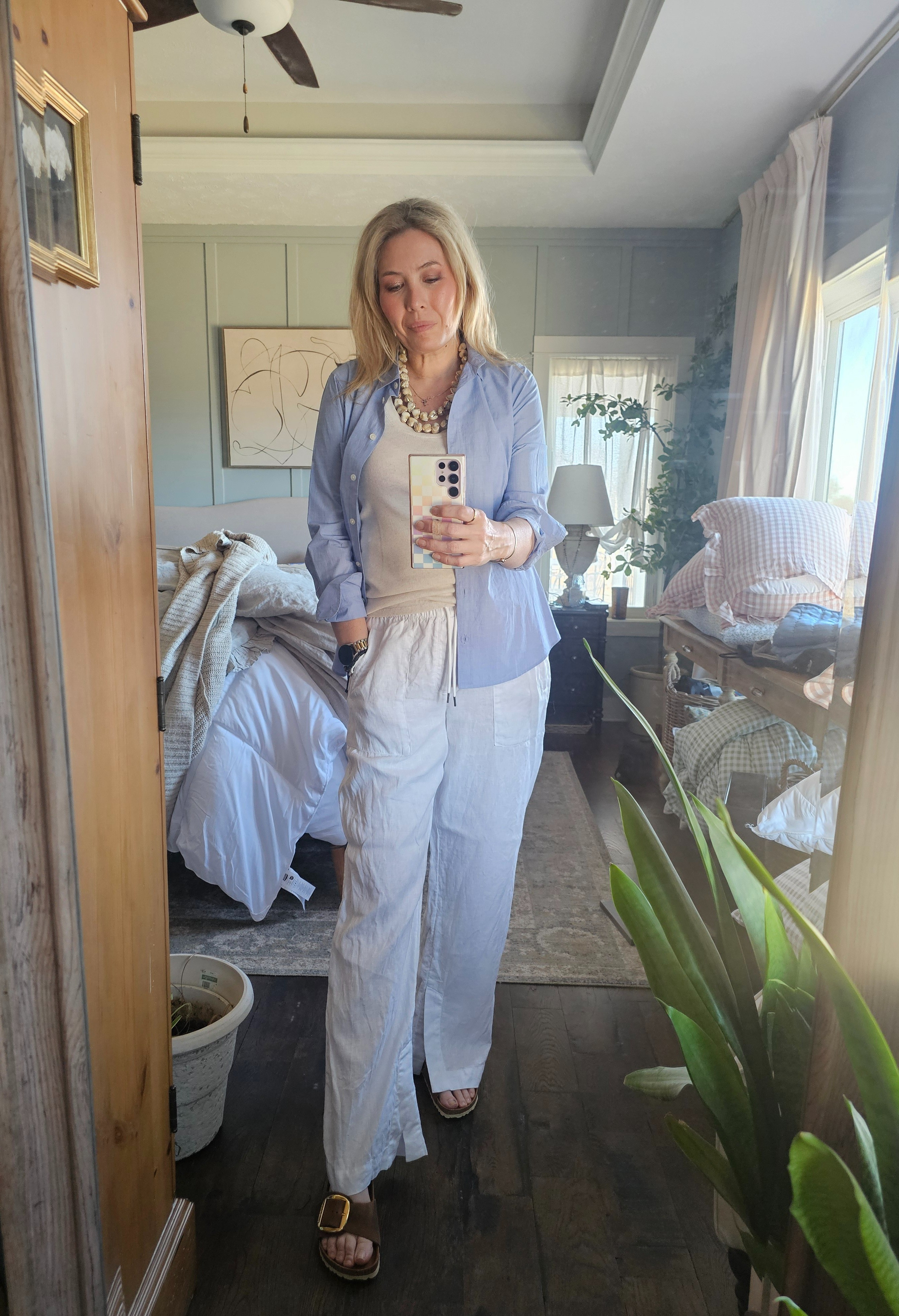 In my opinion, the best spring vacation outfit is layers and linen 

#LTKootd #LTKSeasonal #LTKOver40