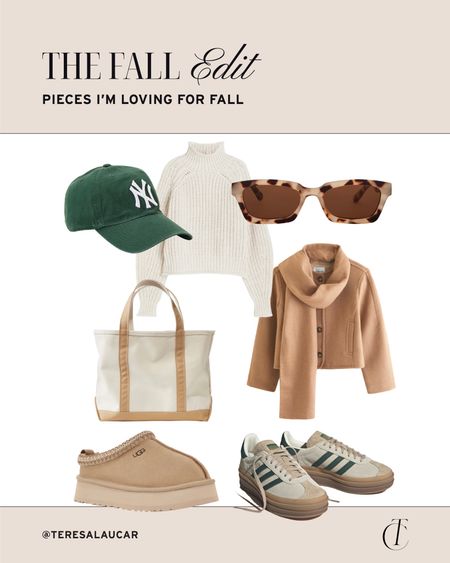 Fall fashion essentials - pieces I’m loving for fall

Fall fashion, yankee baseball cap, Ugg slippers, adidas sneakers, Abercrombie finds 

#LTKfindsunder50 #LTKfindsunder100 #LTKstyletip